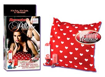 Case of 6 Remote Control Vibrating Pillow