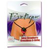 Crotchless G-String Panty - Juicy Strawberry