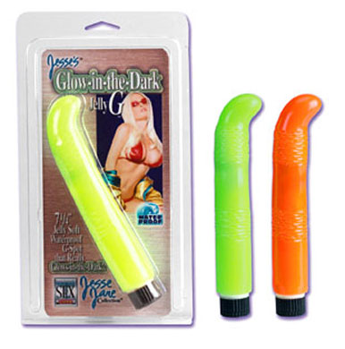 SE7254-15 Jesse�s Glow-in-the-Dark Jelly G - Green