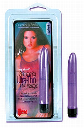 Stepanie's Ultra Thin Shimmering Vibrator