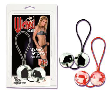 Jessica Drake's Wicked Balls - Black/White